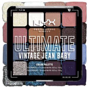 NYX Ultimate Shadow Palette | 01 Vintage Jean Baby | NEW MAKEUP